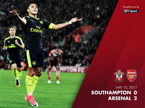 Southampton 0 2 Arsenal Fond Décran Arsenal 2017 Aperçu