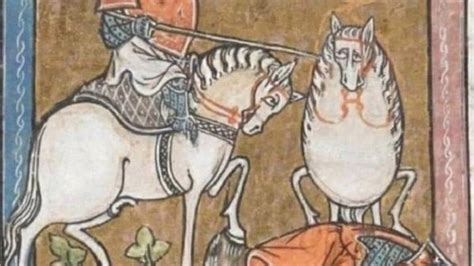 This Medieval Artist Had Clearly Never Seen A Horse In Real Life