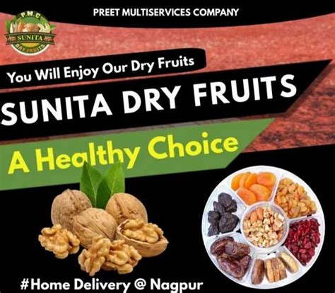 Dry Fruits Sunita Nagpur Packet Packaging Size 250gram At Rs 100