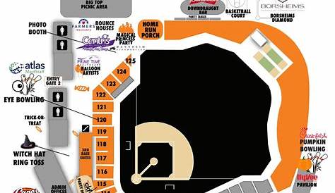 werner park seating chart