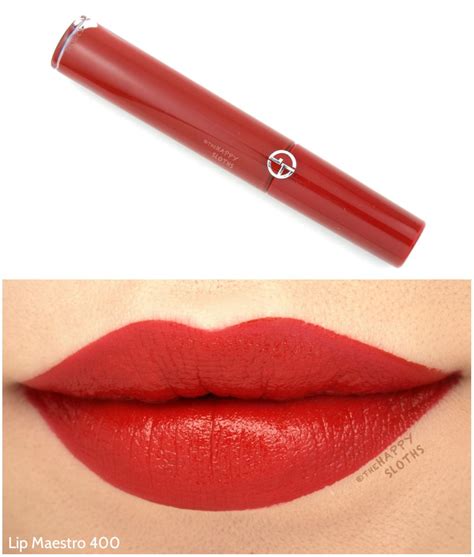 Giorgio Armani Beauty Lip Maestro In 400 Review And Swatches Lipstick