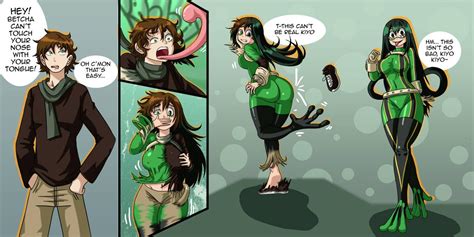 Tsuyu Asui My Hero Academia Tg Sequence By Lime Tg On Deviantart Tg