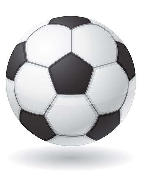Football Soccer Ball Vector Illustration 491054 Vector Art At Vecteezy