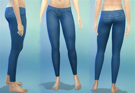 Raynes Factory Skinny Jeans For The Sims 4