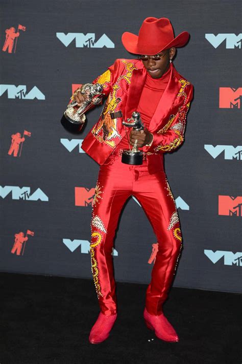 Taking inspiration from montero, the air max 97 will feature a devilish design. VMAs 2019: Lil Nas X Takes a Victory Lap in High Style | Tom + Lorenzo