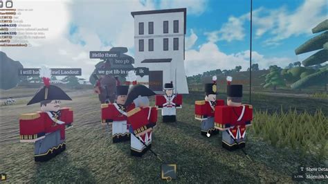 The Red Coat Officer Gathering Ooo Roblox Men Of War Youtube