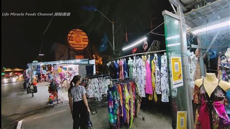 槟城塔都丁宜夜市场旅游区景点 penang batu ferringhi night market 2022 youtube