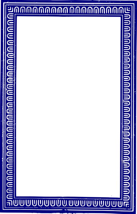 Clipart Solid Frame Blue Clipart Best Clipart Best