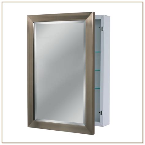 It is typically used for everyday products like medication, skincare and hygiene products. Large Mirrored Medicine Cabinet
