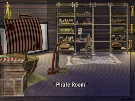 My Sims 4 Blog Pirate Bedroom Set By Gazoul