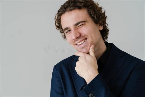 Winking And Smiling Stock Photo Image Of Caucasian Human 28531686