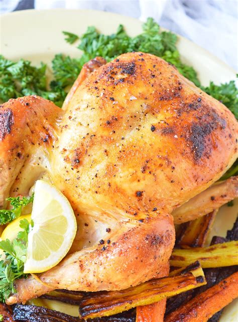 Full Chicken Oven Recipe Setkab Com