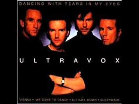 Ultravox Dancing With Tears In My Eyes Youtube