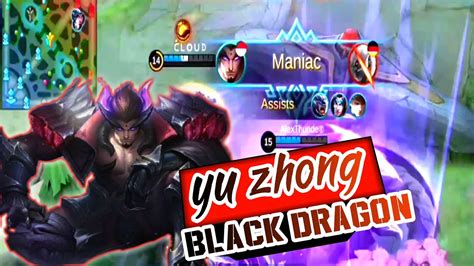 Hero Baru Yu Zhong Gameplay Maniacblack Dragon Yu Zhong By Alex