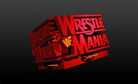 Collection Of All Wrestlemania Editions Logos Wallpaper Shiva Sports News