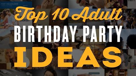 10 Lovable Cool Party Ideas For Adults 2023
