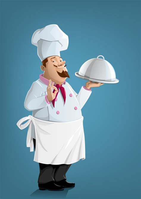 Pin By Pauline Zinie On Cocineros Chef Illustration Illustration
