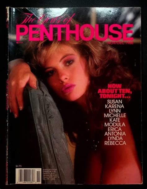 Vintage Girls Of Penthouse Magazine November December 1988 Susan Napoli 2089 Picclick