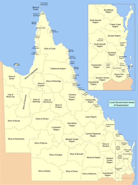 Filequeensland Local Government Areaspng Wikipedia The Free