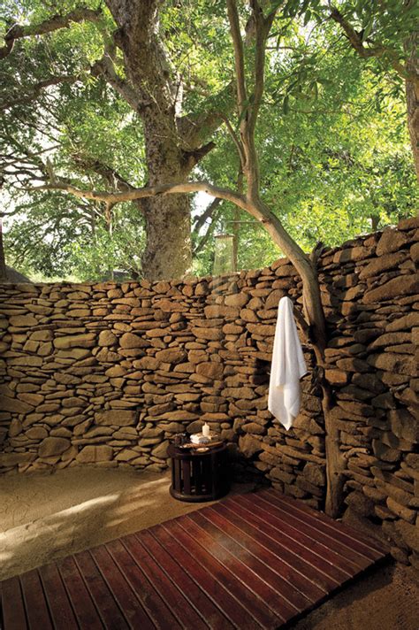 15 Fascinating Outdoor Showers From Around The World