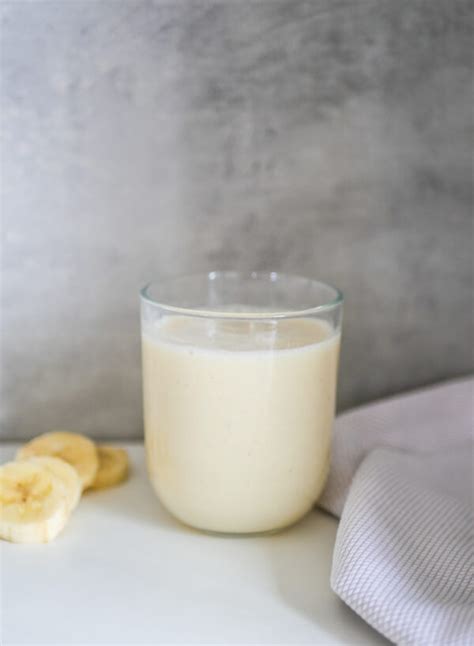 Healthy Banana Milk Creative Nourish