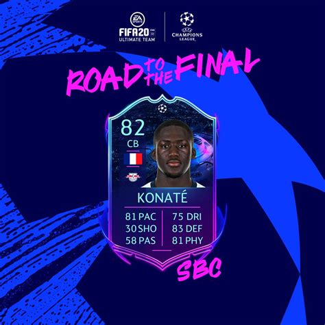 Ibrahima konaté's fifa 20 overall rating (ovr) is 79 with potential rating (pot) of up to 88. FIFA 20: SBC Konaté Road to the Final: le soluzioni