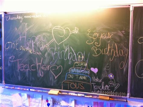 Les CM1 de la classe 9 autour du monde Joyeux anniversaire maitresse!!