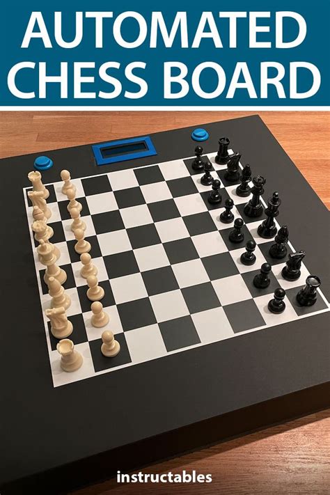 Automated Chessboard Chess Board Arduino Projects Cool Science Projects