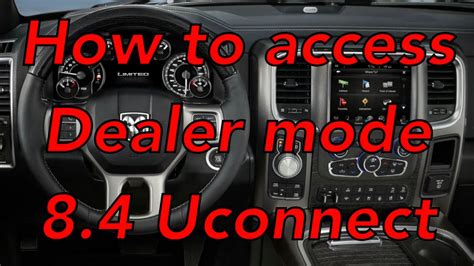 Maybe you would like to learn more about one of these? 2018 Dodge Ram 1500 8.4 Uconnect How to access dealer mode ...