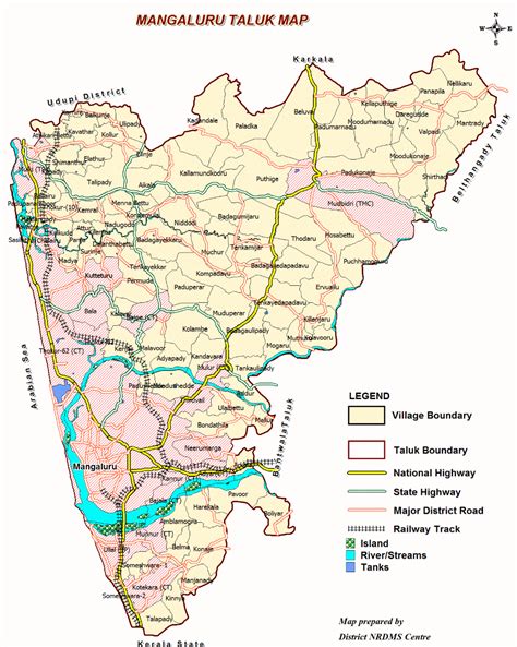 Taluk Map Of Karnataka My Maps