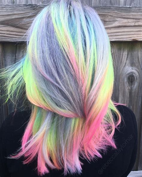 See This Instagram Photo By Rebeccataylorhair 1051 Likes Rainbow