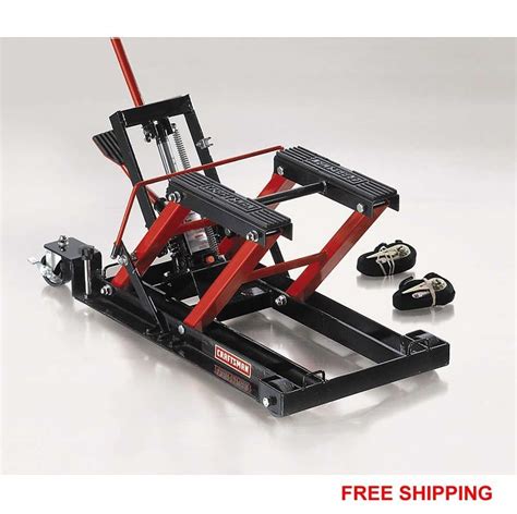 Our team of experts narrowed down the best motorcycle lifts on the most motorcyclists prefer to maintain their own bikes these days, so it's wise to get a motorcycle lift. Craftsman Motorcycle ATV Jack 1500 lb Lift Hoist Jacks ...