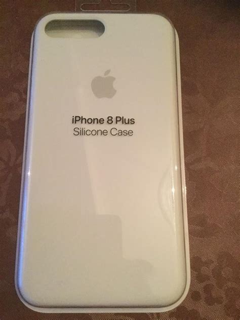 Official New White Apple Iphone 8 Plus Silicone Case In Edmonton
