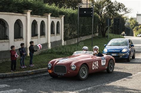 Ferrari 815 Spiderat Mille Miglia 2020 Editorial Stock Photo Image Of