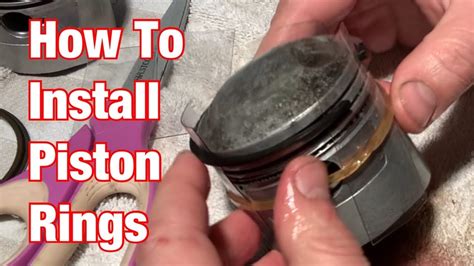 How To Easily Install Engine Piston Rings Part 133 YouTube