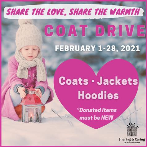 Share The Love Share The Warmth Coat Drive Sharing And Caring Of