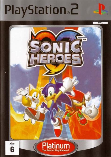 Sonic Heroes Boxarts For Sony Playstation 2 The Video Games Museum