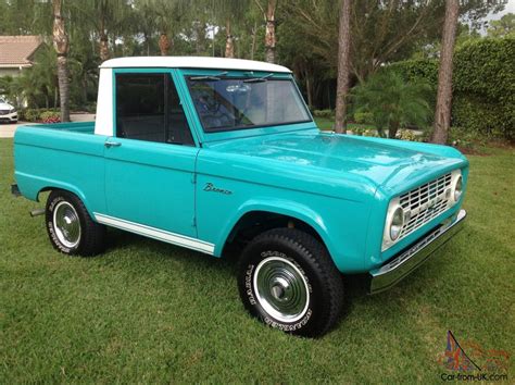 1966 Ford Bronco Half Cab Complete Nut And Bolt Restoration The Finest