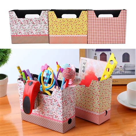 1pc cute desk organizer makeup cosmetic stationery holder diy kawaii