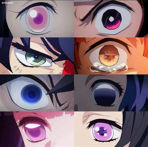 The Eyes Of The Demon Slayers Demonslayeranime How To Draw Anime Eyes