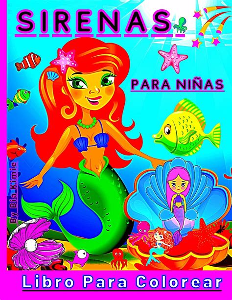 Buy Sirenas Libro Para Colorear Para Niñas 48 Páginas Para Colorear