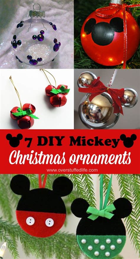 Maybe you would like to learn more about one of these? 7 DIY Mickey Mouse Christmas Ornaments | Ornament ...