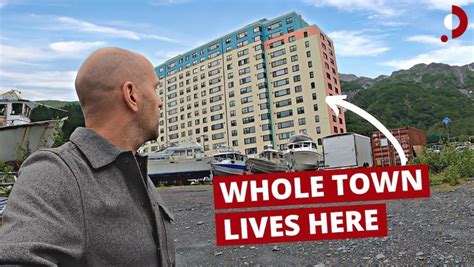 How An Entire Town In Alaska Lives Inside This One Building Digg