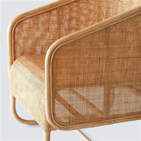 Modern Cane Lounge Chair Handcrafted In Indonesia Handcrafted Chair Redesign Furniture