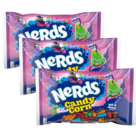 Nerds Candy Corn 4oz Bag Soft Chewy Fruity Flavor Candies Great For