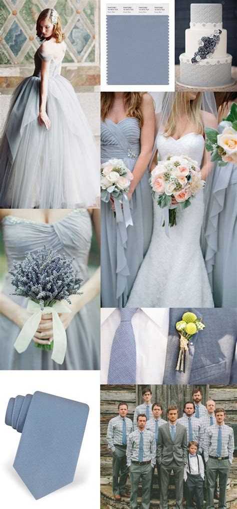 We know what you're thinking: 23 Slate and Dusty Blue Wedding Ideas | Deer Pearl Flowers