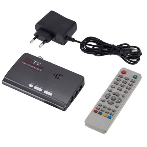 Dvb T Dvb T2 Tv Tuner Receiver Tt2 Tv Box Vga Av Cvbs 1080p Hdmi