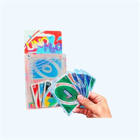 Uno H20 Card Game Waterproof Cards Baby Bazar Bd