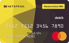 Maybe you would like to learn more about one of these? Western Union® NetSpend® Mastercard® Prepaid Card - Apply Online
