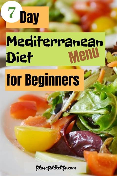 Mediterranean Diet Menu Artofit